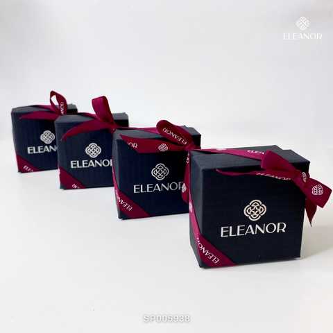  Hộp nhẫn Eleanor dây nơ đỏ - SP005938 