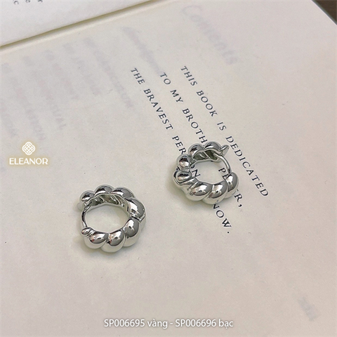  Bông tai - SP006696 màu bạc 