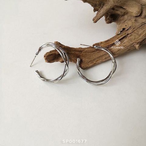  Bông tai - SP001677 bạc 