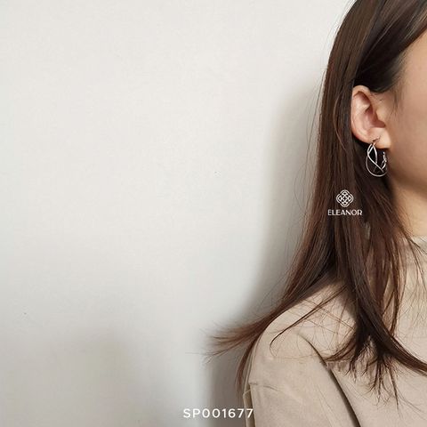  Bông tai - SP001677 bạc 