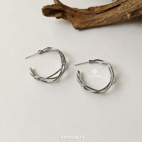  Bông tai - SP001677 bạc 