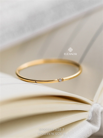  Nhẫn - SP003976 size 8 (1 hạt đá) 