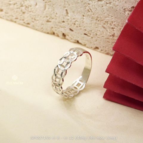  Nhẫn - SP007159 ni 8 (đồng tiền nửa vòng) 15,5mm 