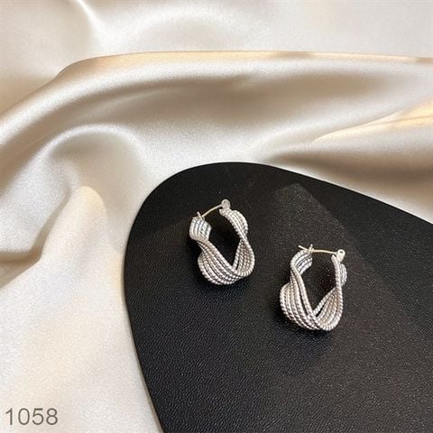  Bông tai - SP001058 bạc 