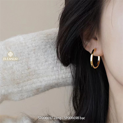  Bông tai - SP006697 màu vàng 