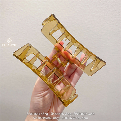  PKT kẹp tóc - SP004689 nâu đậm 