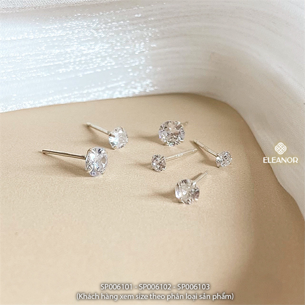  Bông tai - SP006101 Bạc 3mm 