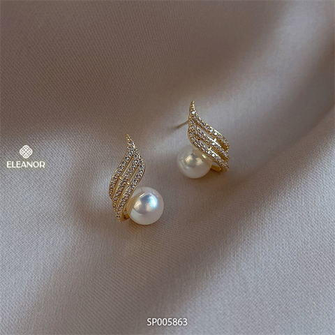  Bông tai - SP005863 màu vàng 