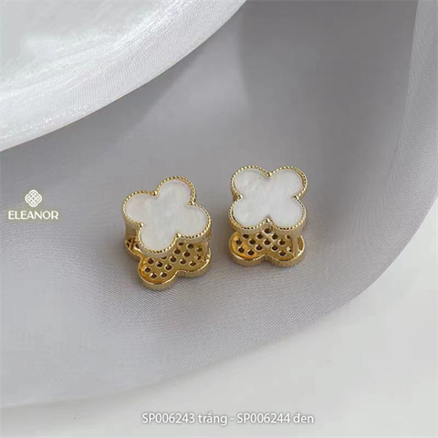  Bông tai - SP006243 trắng 