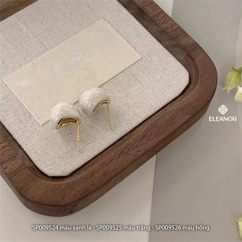  Bông tai - SP009525 trắng 