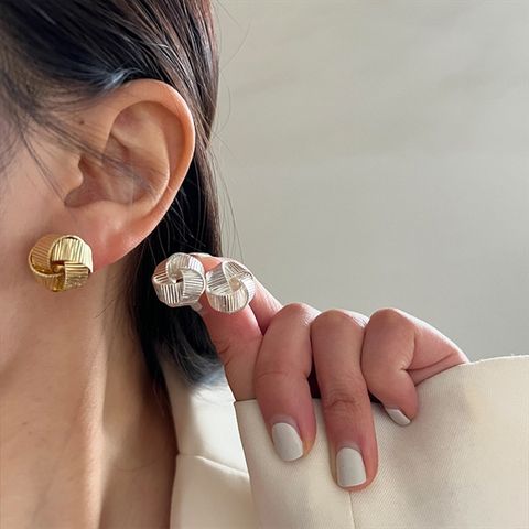  Bông tai - SP008523 màu bạc 