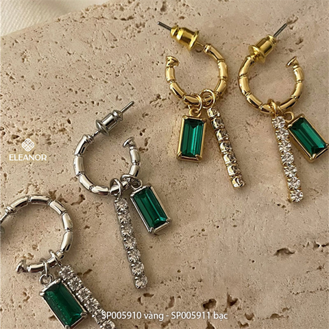  Bông tai - SP005911 màu bạc 