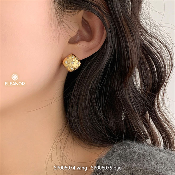  Bông tai - SP006074 màu vàng 
