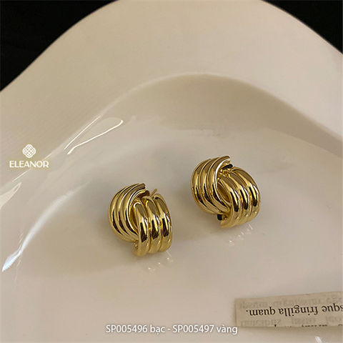  Bông tai - SP005497 màu vàng 