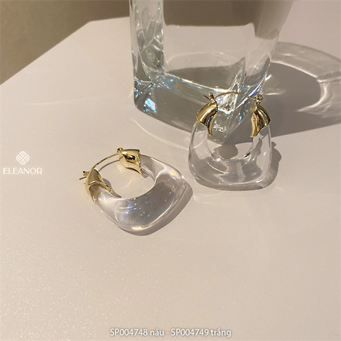  Bông tai - SP004749 trắng 