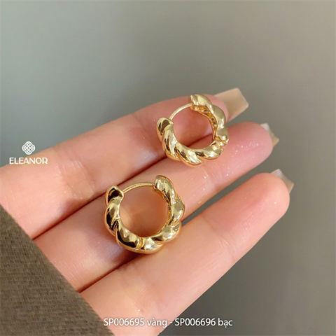  Bông tai - SP006695 màu vàng 