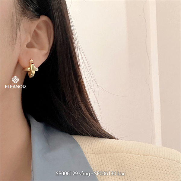  Bông tai - SP006129 màu vàng 