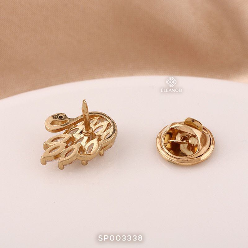  Cài áo - SP003338 thiên nga vàng 