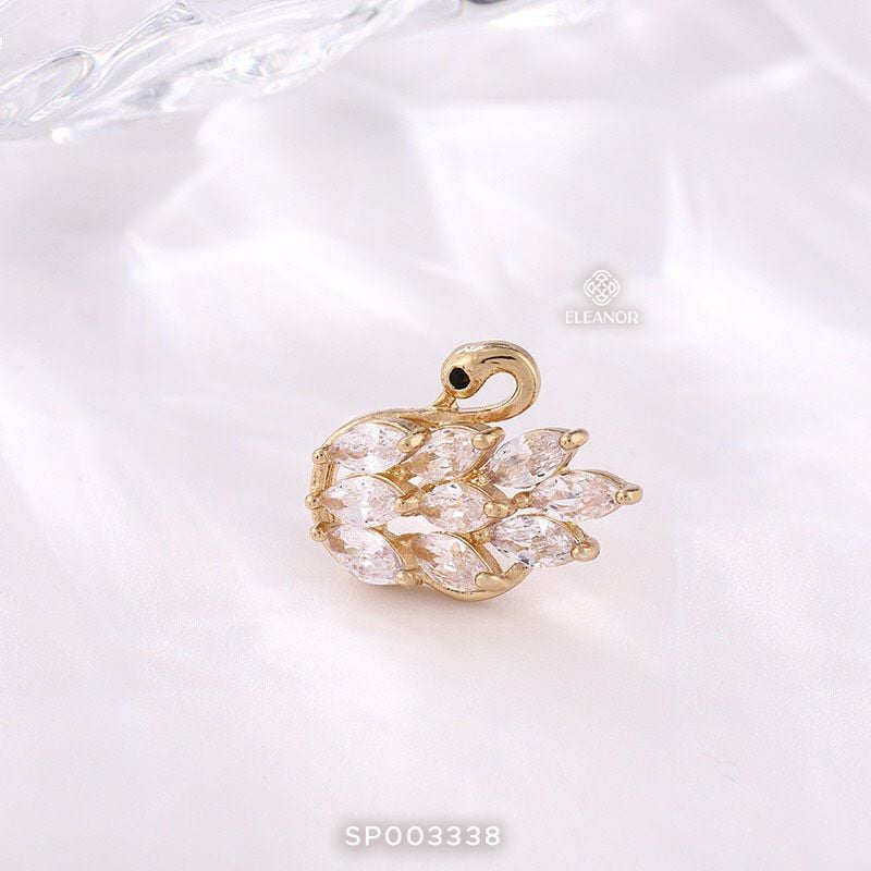  Cài áo - SP003338 thiên nga vàng 