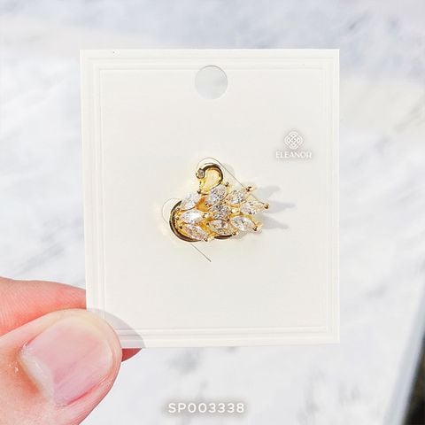  Cài áo - SP003338 thiên nga vàng 