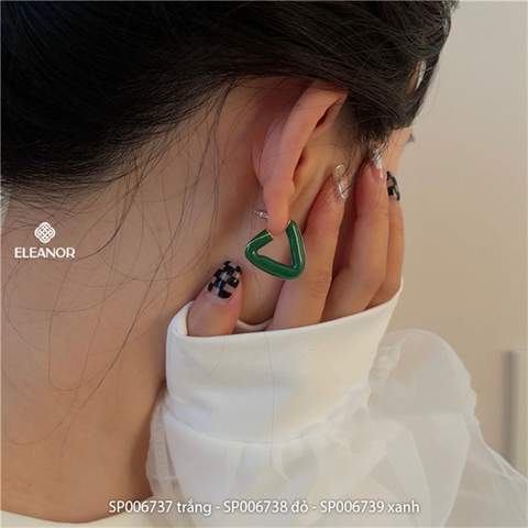  Bông tai - SP006739 xanh 