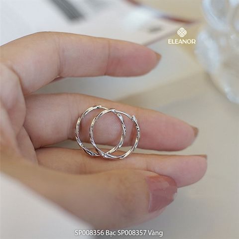  Bông tai - SP008356 Màu Bạc 