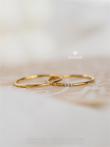  Nhẫn - SP003978 size 8 (3 hạt đá) 