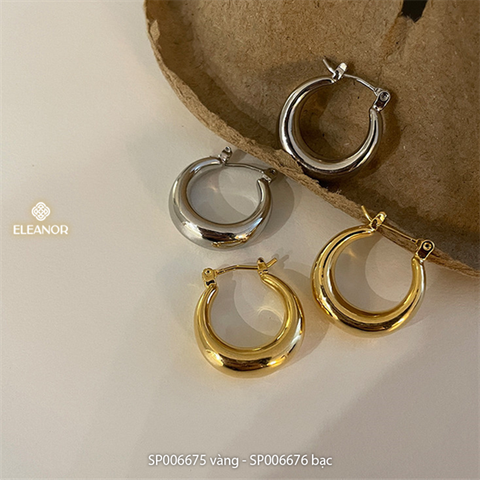  Bông tai - SP006675 màu vàng 