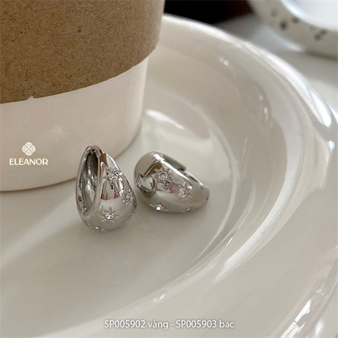  Bông tai - SP005903 màu bạc 