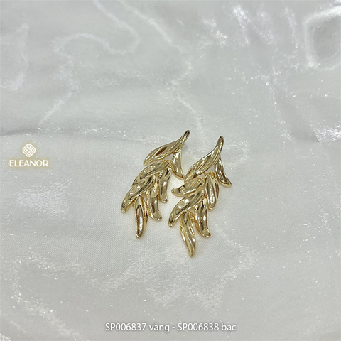  Bông tai - SP006837 màu vàng 