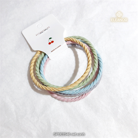  Cột tóc - SP003546 xanh vàng 