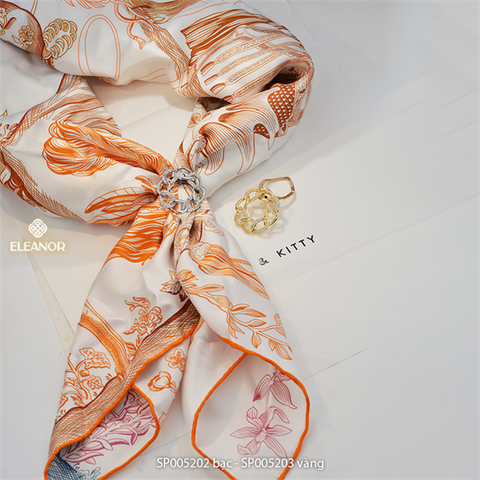  Cài khăn - SP05202 bạc 