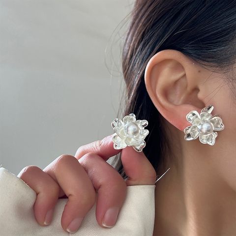  Bông tai - SP008521 màu bạc 