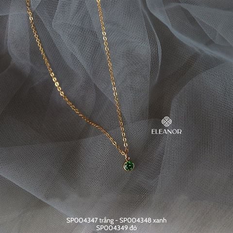  Dây chuyền - SP004348 xanh 