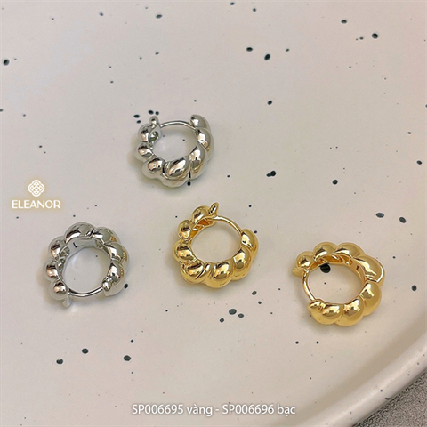  Bông tai - SP006695 màu vàng 