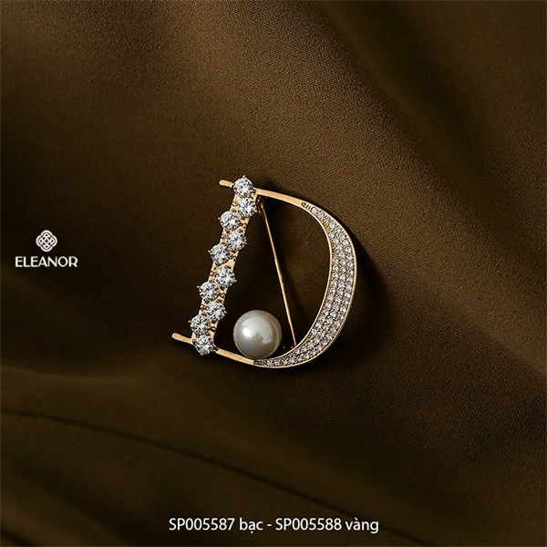  Cài áo - SP005588 màu vàng 