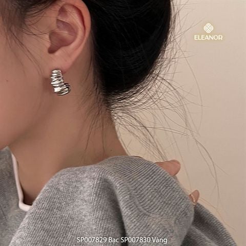  Bông tai - SP007829 Màu Bạc 