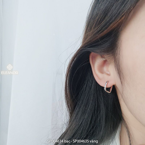  Bông tai - SP004634 bạc 