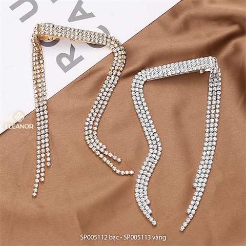 PKT kẹp tóc - SP005112 bạc 