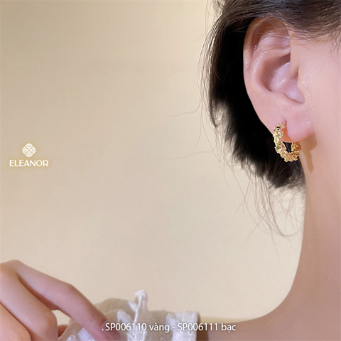  Bông tai - SP006110 màu vàng 