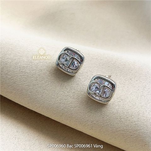  Bông tai - SP006960 màu bạc 