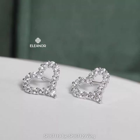  Bông tai - SP007119 Màu bạc 