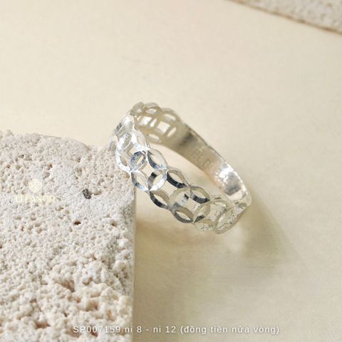  Nhẫn - SP007159 ni 8 (đồng tiền nửa vòng) 15,5mm 
