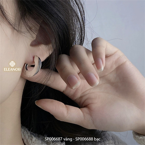  Bông tai - SP006687 màu vàng 