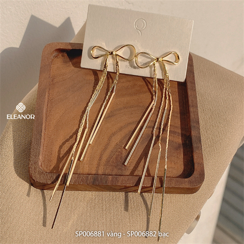  Bông tai - SP006881 màu vàng 