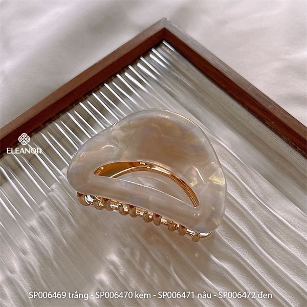  Kẹp tóc - SP006470 kem 