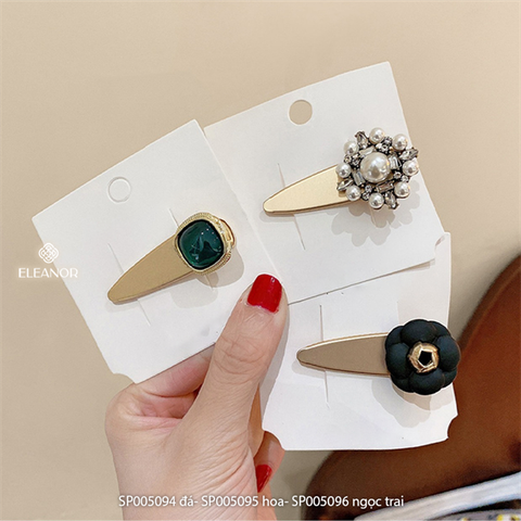  PKT kẹp tóc - SP005096 ngọc trai 