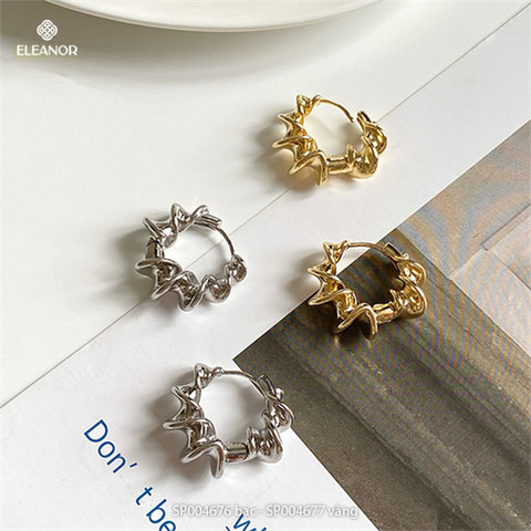  Bông tai - SP004676 bạc 