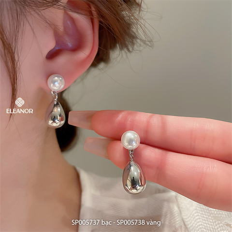  Bông tai - SP005737 màu bạc 