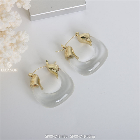  Bông tai - SP004749 trắng 